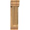 Ekena Millwork Traditional Traditional Rough Sawn Bracket w/ Offset Brace, Western Red Cedar, 6"W x 22"D x 22"H BKT0604X22X22TRA01RWR - alternate 4